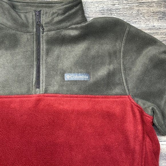 Columbia Fleece Pullover - Half Zip - Men’s Large - GUC - Picture 3 of 5